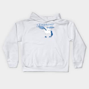 Pegasus With Title Kids Hoodie